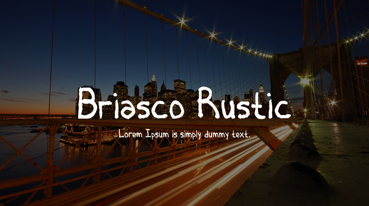 Briasco Rustic Font