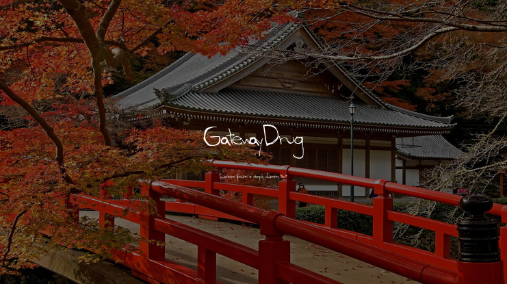 GatewayDrug Font