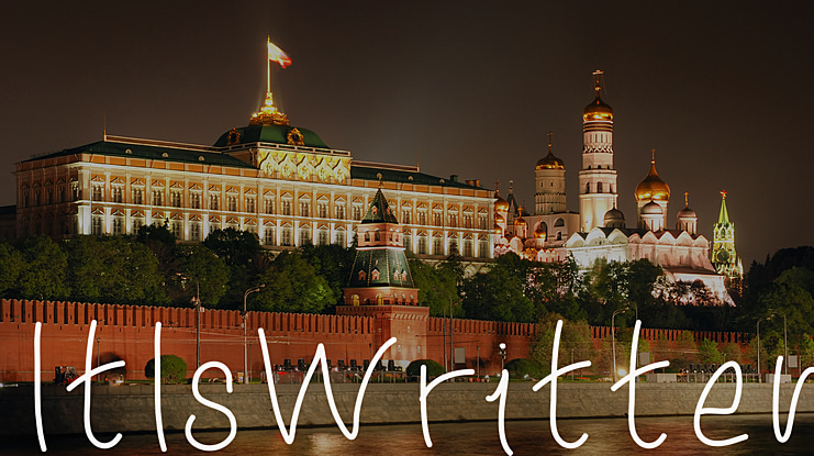 ItIsWritten Font