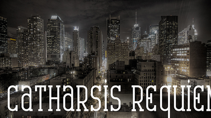 Catharsis Requiem Font Family