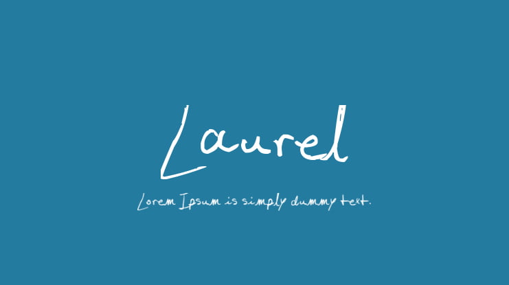 Laurel Font