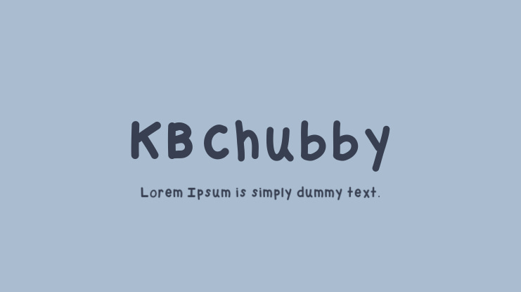 KBChubby Font
