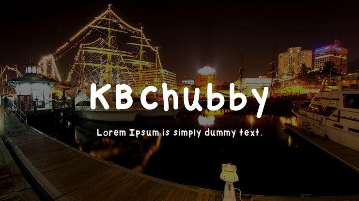 KBChubby Font