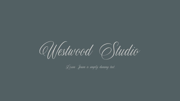 Westwood Studio Font