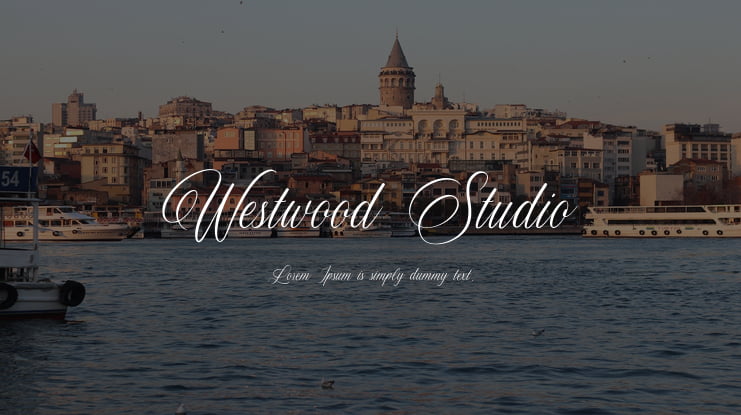 Westwood Studio Font