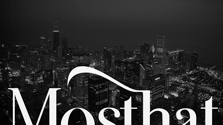 Mosthat Font