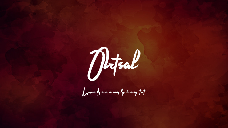 Ortsal Font