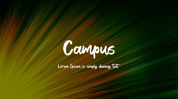Campus Font