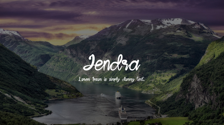 Jendra Font