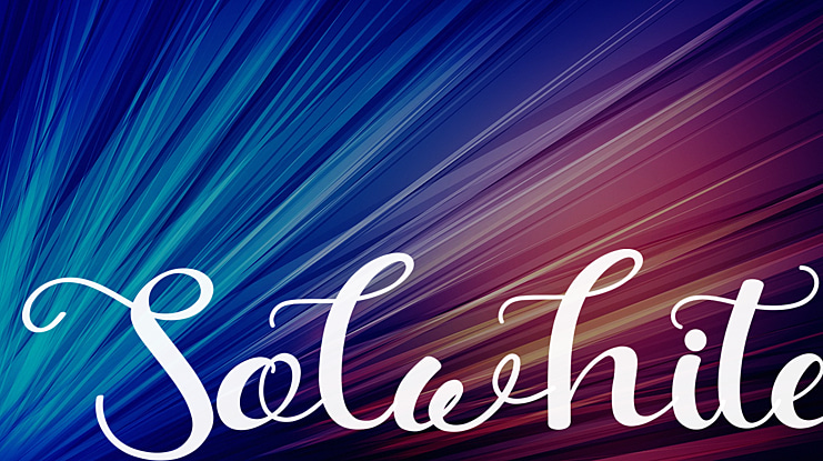 Solwhite Font