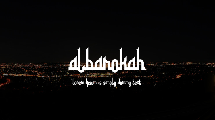 albarokah Font
