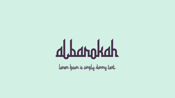 albarokah Font