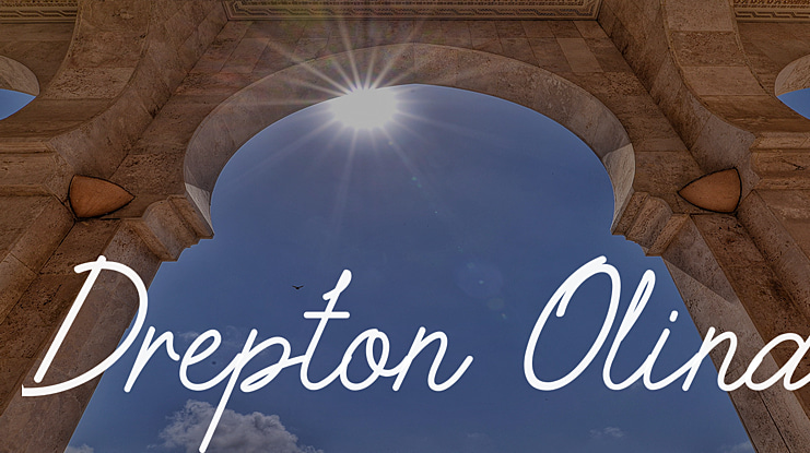 Drepton Olina Font