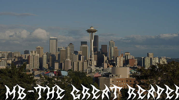 MB The Great Reaper Font