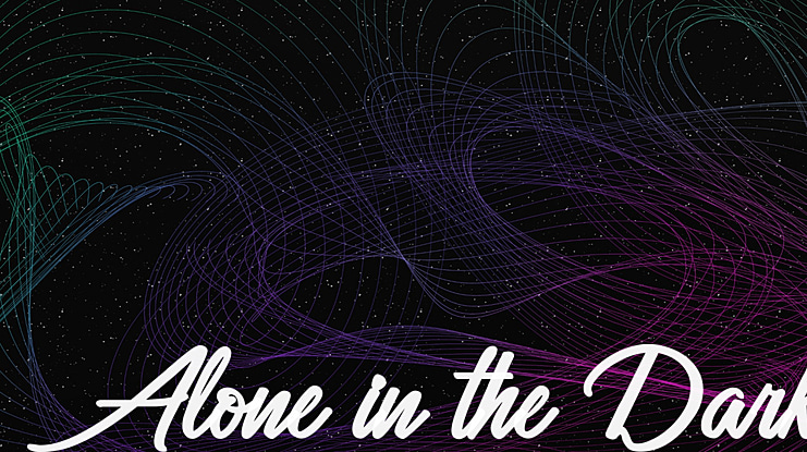 Alone in the Dark Font