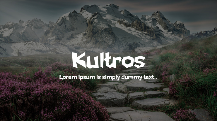 Kultros Font