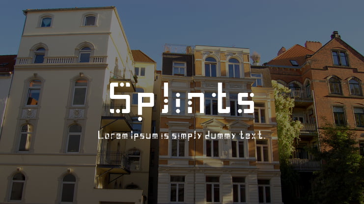 Splints Font