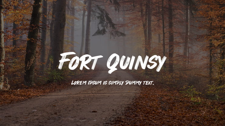 Fort Quinsy Font