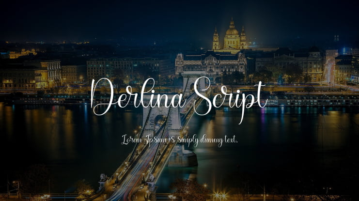 Derlina Script Font