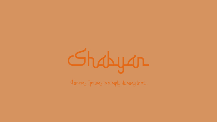Shabyan Font