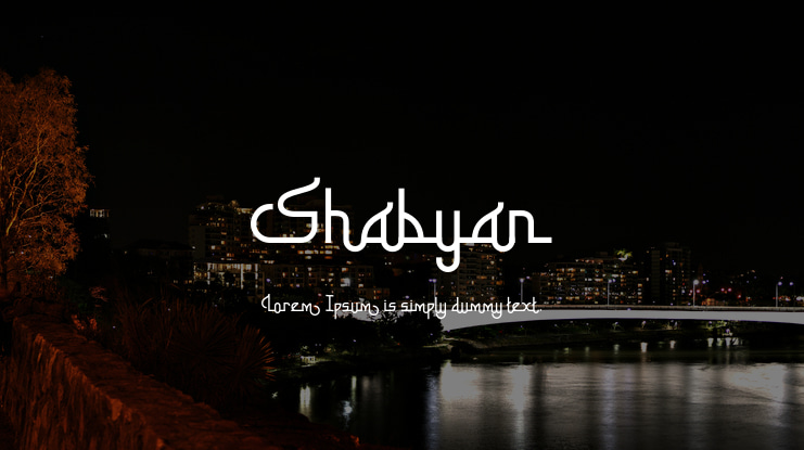 Shabyan Font