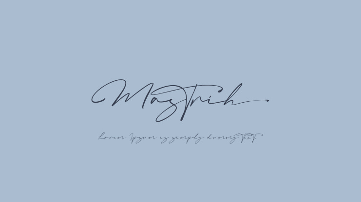 Mastrih Font