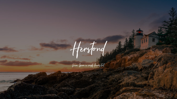 Herstond Font