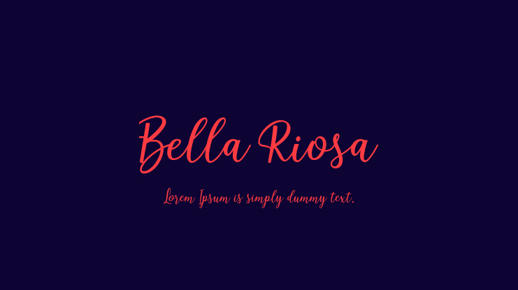 Bella Riosa Font