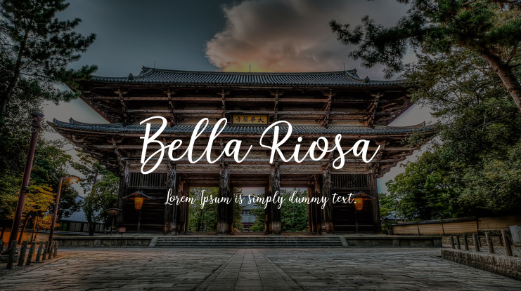 Bella Riosa Font