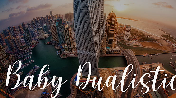 Baby Dualistic Font