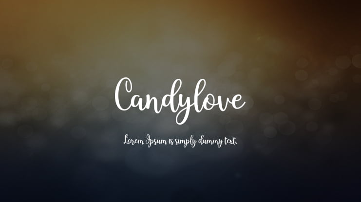 Candylove Font