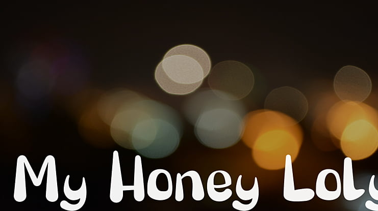 My Honey Loly Font