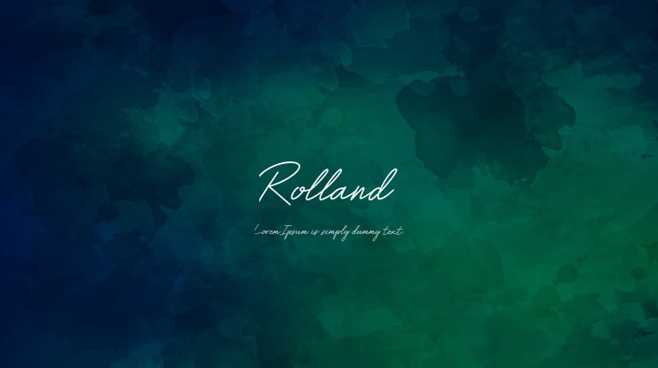 Rolland Font
