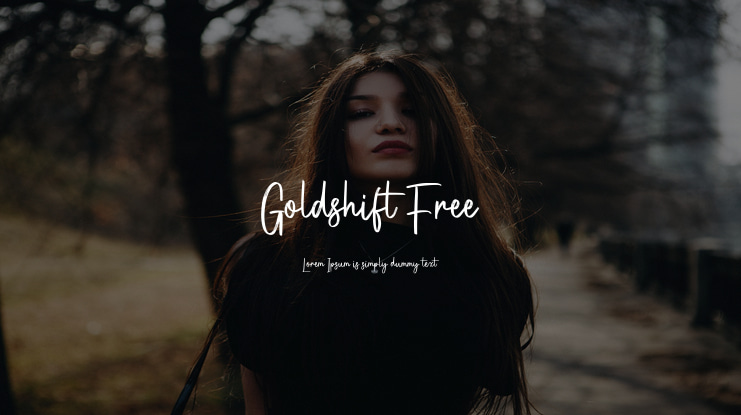 Goldshift Free Font