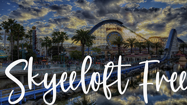 Skyeeloft Free Font