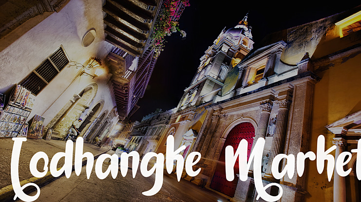 Lodhangke Market Font