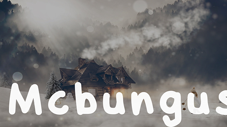 Mcbungus Font