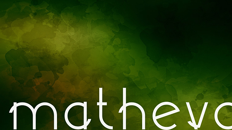 matheva Font