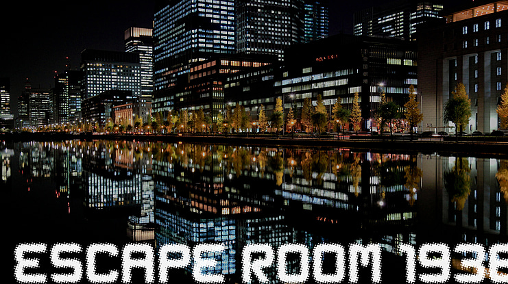 Escape Room 1936 Font
