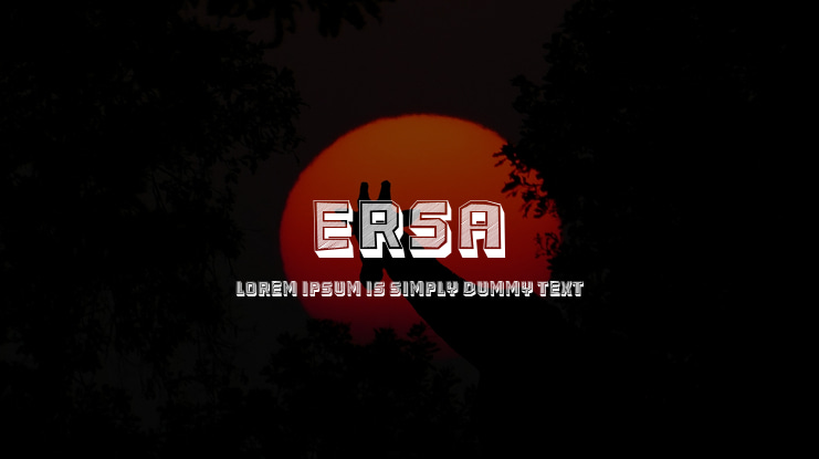 Ersa Font