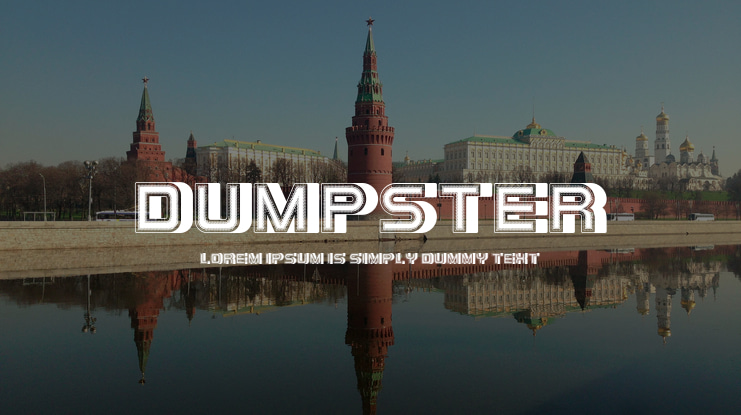 Dumpster Font