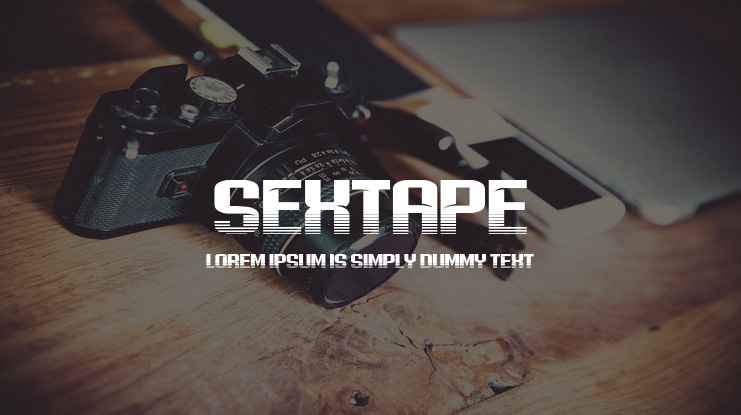 Sextape Font