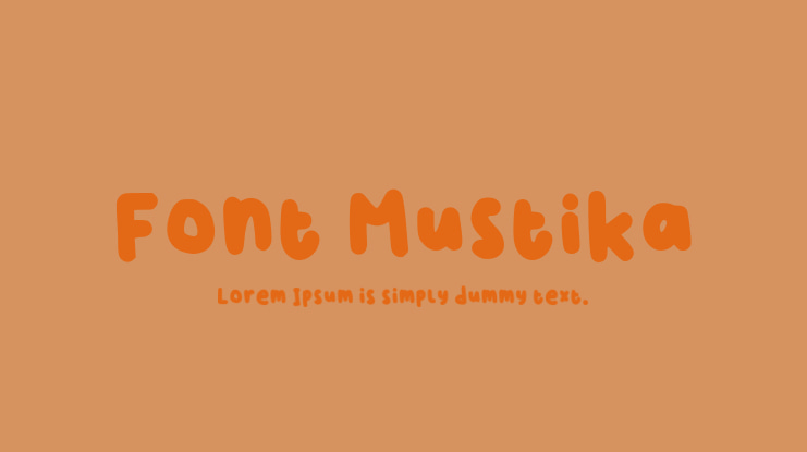 Font Mustika