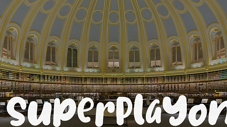 SuperPlayon Font
