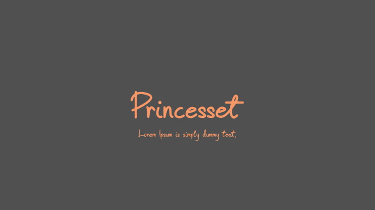 Princesset Font