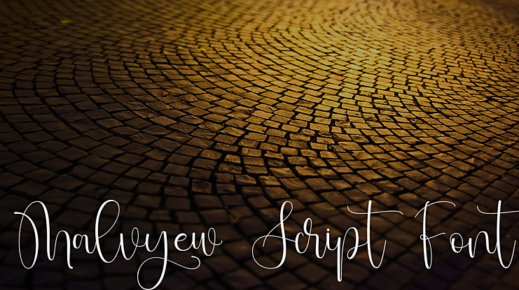 Malvyew Script Font