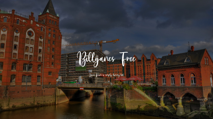 Billijanes Free Font