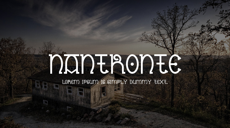 Nantronte Font