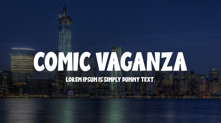 Comic Vaganza Font