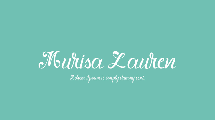 Murisa Lauren Font